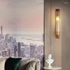 Lâmpada de parede moderna lâmpadas led luminária arandela criativo corredor quarto sala estar decoração fundo luz