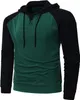 Erkekler Rahat Hoodies Sweatshirts Uzun Kollu Katı Patchwork Tek Kelime Beyaz Çizme Hafif Sokak Sokak Ev Giyim 240104