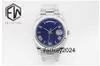 Roles Watch EW fábrica designer relógios 40mm de diâmetro 12mm de espessura com movimento ETA 2836 calendário de mudança rápida espelho de safira relógios masculinos resistentes à água