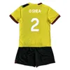 23 24 Cork Kids Kit Soccer Jerseys Brownhill Rodriguez Benson Beyer Home Red Away Football Shirts Short Sleeve Uniforms