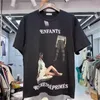 メンズTシャツERDサマーキャラクタープリントTシャツの男性女性ゆるんで汎用カジュアルショートスリーブシャツカップルレトロティー