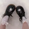 Scarpe eleganti Fiocco per orecchie Soffice suola spessa Lolita Cotone invernale Caldo Lolita Donna Nero Marrone Cosplay Anime Gotico Kawaii Femmina