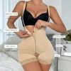 GUUDIA Body buste ouvert culotte de contrôle du ventre avec bretelles amovibles taille haute Shaper culotte entrejambe ouverte femmes Shapewear 240104