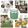 Stoviglie Lunch Box per adulti Bento Boxes Colazione isolata per adulti Supporto in acciaio inossidabile