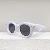 Projektantki czasowe okulary przeciwsłoneczne octan Fibre Metal Cat Eye 4011 High End Sunglasses Driving Beach Outdoor Podróż przeciwsłoneczne Uv400