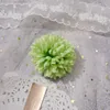 Simulation Ping-Pong Chrysantheme Blume Großhandel Hochzeit Tisch Blumendekoration Seidenblume Ölgemälde Ball Chrysantheme Kopf GZH