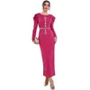 Ethnic Clothing Elegant Muslim Women Abaya High Waist Embroidery Long Sleeve Maxi Dress Turkey Arab Kaftan Abayas Party Gown Vestido 2024