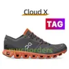 уличная обувь Oncloud Shoes Дизайнерская обувь для бега on x Running Federer Новые легкие амортизирующие кроссовки Мужские кроссовки для кросс-тренировок Женская S