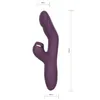 Vibrador para mujer Arrebatamiento Privado Orgasmo Masturbación Masaje Palo Doble extremo Frecuencia variable Vibración Chupando Miel Frijol Estimulante 231129