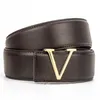 Ceinture en cuir véritable à grande boucle pour hommes et femmes, de styliste, de haute qualité, à la mode, 297M, 2021