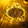 1pc LED Simulation Branch String Light, Creative Branch Lights, Star Night Lights, Room Decorative Tree Lights, For Home Party, Holiday, Wedding Decoration.