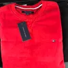 Tommyhilfigers de luxe Sweater créateur de mode Man American Half High Cold Middle Office Hivertied Treend Trened Undery N5P6