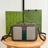 Handtas Crossbody Tas Designer Portemonnee Handtassen Portemonnee Box Tassen Dames Schoudertas Vierkante Cameratas Klassiek Letter Rood Groen Gestreept Afneembare leren band