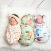 Couvertures Sac de couchage pour bébé Born Swaddle Wrap Hat Hug Quilt Infant Anti-surprise Couverture Couverture Literie pour 0-6 mois Accessoires