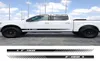 2PCS For F150 F-150 Stylish Car Door Side Skirt Stickers Body Decals Racing Stripe Auto Exterior Decor Accessories8811800