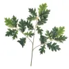 Nowe 12pcs sztuczne liście drzewa dębowego gałąź do rośliny ściany ślub dom Hotal Office bar dekoracyjny 12 ll