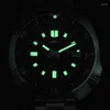 腕時計heimdallrヴィンテージダイブウォッチサファイアガラスNH35メカニカル30ATM耐水性C3発光自動ムーブメント