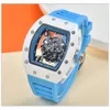 Fantastische ontwerper Mechanische R i c h a r d Luxe Superclone Mannelijke polshorloges RM055 JG3F AAA Automatisch uurwerk Waterdicht horloge Anti-kras Saffierspiegel O29F