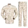 Hunting Jackets Multicam Camo Male Security Combat Uniform Tactical Jacket Special Force Training Army Clothes Safari Suit Pants