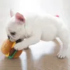 犬のおもちゃを噛む柔らかい犬のおもちゃぬいぐるみペット犬のおもちゃ犬ハンバガー子犬食器音