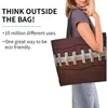 Boodschappentassen American Football Veters Dames Schoudertas met grote capaciteit Top Carry Retro Hobo-stijl