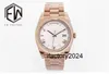 Roles Watch EW fábrica designer relógios 40mm de diâmetro 12mm de espessura com movimento ETA 2836 calendário de mudança rápida espelho de safira relógios masculinos resistentes à água