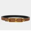 Belts Luxury Women Genuine Leather H Pig-nose Double-sides Straps Removable Buckle Elegant Waistband 60001316H
