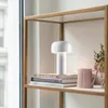 Table Lamps Modern Minimalist Lamp Red/Black/White Cute Mushroom Metal Desk Night Lights For Living Room Bedroom Study Office Decor