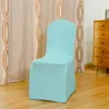 100PCS/Lot Wholesale Multi Color Universal Stretch Chair Cover Spandex Elastic el Party Wedding Banquet Chair Covers 240104