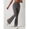 Damen-Leggings, Scrunch Flare, für Damen, hohe Taille, Yoga-Hose, dehnbar, Tanzen, Workout, Fitnessstudio, Legging, Push-Up, Booty