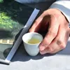Conjuntos de chá japonês chá uma cruz entre pequeno bule conjunto temperatura tcup porcelana