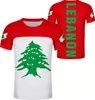 LBN Liban Flag T Shirt Women Mężczyznę Dziewczyny Dziewczyny Summer Fashion Oneck krótki rękaw Zabawne koszulki graficzne TSHIRT Streetwear Footbal3866281