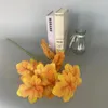 Dekorative Blumen, 5 Stück, künstliche 3D-Schmetterlingsblätter, Pflanzen, Zuhause, Wohnzimmer, Dekoration, gefälschte Hochzeitsszene, Halle, florale Party-Hintergrunddekoration