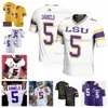 Personaliseer 5 Jayden Daniels College Football Jersey heren dames kinder jeugdtruien, allemaal gestikt