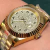 مراقبة الماس الساعات الميكانيكية التلقائية 40 ملم نساء Wristwatch Montre de Luxe