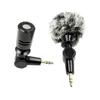 Microphones mini 3,5 mm microphone stéréo micro pour l'enregistrement des interviews des studios