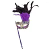 Articoli per feste Natale Mardi Gras Matrimonio Carnevale veneziano Maschera di piume di Halloween in maschera all'ingrosso per forniture natalizie