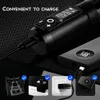 Ambition Portable Wireless Tattoo Pen Machine Lithium Batteris Power Charge Supply 1950mah LED Display Tattoo Equipment 240103