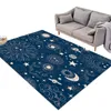 Księżyc dywany i Sun 3D wydrukowane do salonu dzieci bawią się dywanikami podłogowymi sypialnią dt04