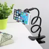 Mobiltelefonfästen Holders Universal Lazy Mobile Goosenhals Stand Holder Stents Flexibel Bed Desk Table Clip -konsol för ARM9570745