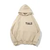 Hoodies Hoodies للرجال رسالة صدر مطبوعة سروال سروال سروال