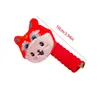 Accessoires pour cheveux, corde de ligne téléphonique en peluche, Dragon en plastique, anneau de danse du Lion rouge, attaches droites, porte-queue de cheval