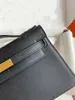 10A Pochette da donna fatte a mano di alta qualità Designer Epsom Leather 22CM Borsa di marca Pacchetto completo