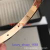 High quality Edition Bracelet Light Luxury Car tires's Gold 2nd Generation Love Three Rows Diamond Wide Full Sky Star for Men and Women Couple Have Original Box