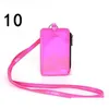 Outdoor Bags Pink Black 10 Colors Card Holder With Lanyard Badge Hollder Phone Strap Neck String Id Pack Kids Coin Purse Drop Delive Dhdhm