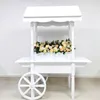 Decoratieve Borden Zoete Bruiloft Snoep Winkelwagen Vlotter Dessert Tafel Display Rek Decoratie Feest Marktkraam Mobiel Op wielen