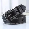 Belts Vintage Casual Pin Buckle Leather Belt Man and Women Korean Versatile Jeans Accessories Daily Commuter Student Belt New Fashion