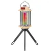 Lanternes portatives Camping lumière avec trépied extérieur LED Type C lampe de charge étanche pour l'exploration de la pêche