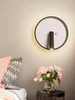 Vägglampa kristalllampor applikation lumineuse designglas sconces matsal sätter svängarm ljus sänghuvud