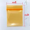 100pcs Thick Transparent Small Plastic Bags Baggies Zip Zipped Lock Reclosable Clear Poly Bag Food Storage 3*4cm20 Silk Color Ziplock B Ccld